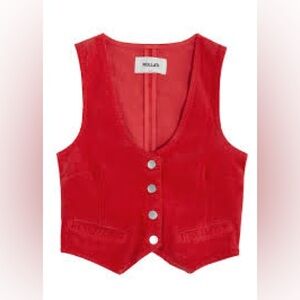ROLLAS scarlet red vest